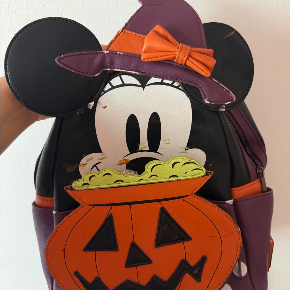 Halloween Minnie Mouse Backpack